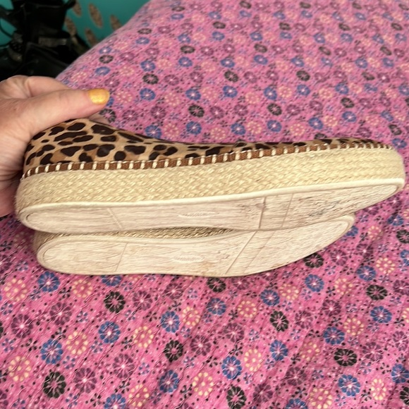 Dr Scholls leopard print espadrilles like new - Picture 6 of 7